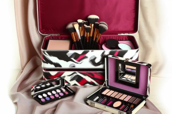 chic travel cases makeup