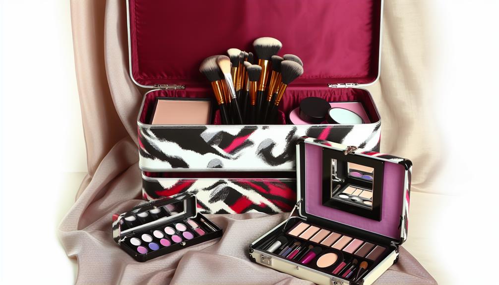 chic travel cases makeup