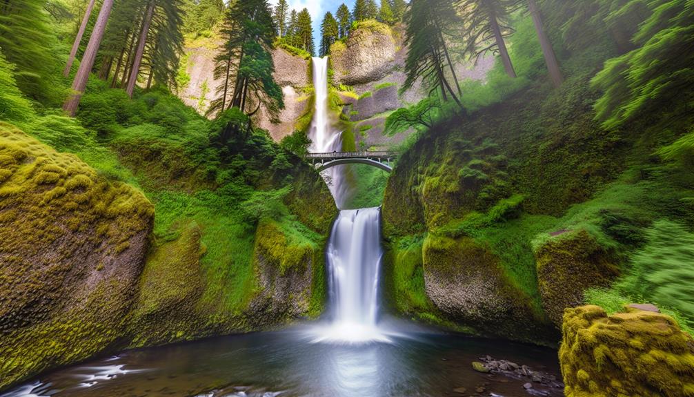 oregon s multnomah falls beauty